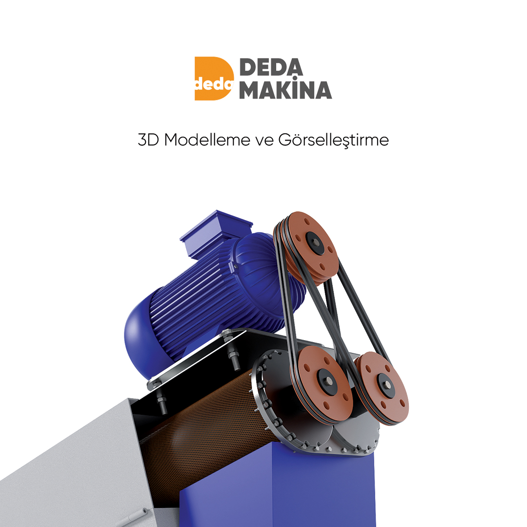 Deda Makina 3D Modelleme